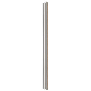 Dřevěná lamela LINEA SLIM 3 - bílá / dub